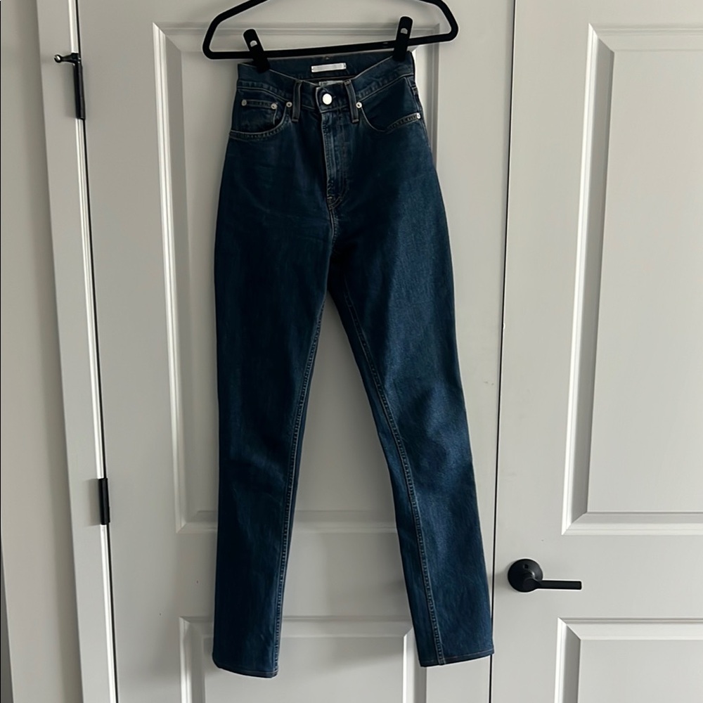 Helmut Lang Women's Skinny Jeans - Dark Indigo